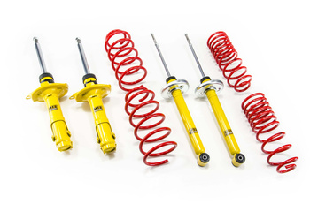 Suspension Lowering Kit MTS Technik Volkswagen GOLF II (19E/1G1)