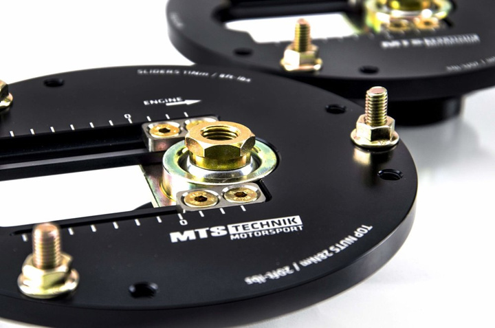 Adjustable camber / caster plates (front) Audi 200 C3 Saloon (44)